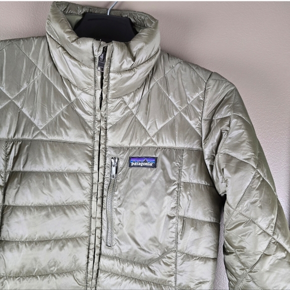Patagonia Radalie Insulated Quilted Parka Long Coat Size Small - Picture 12 of 14